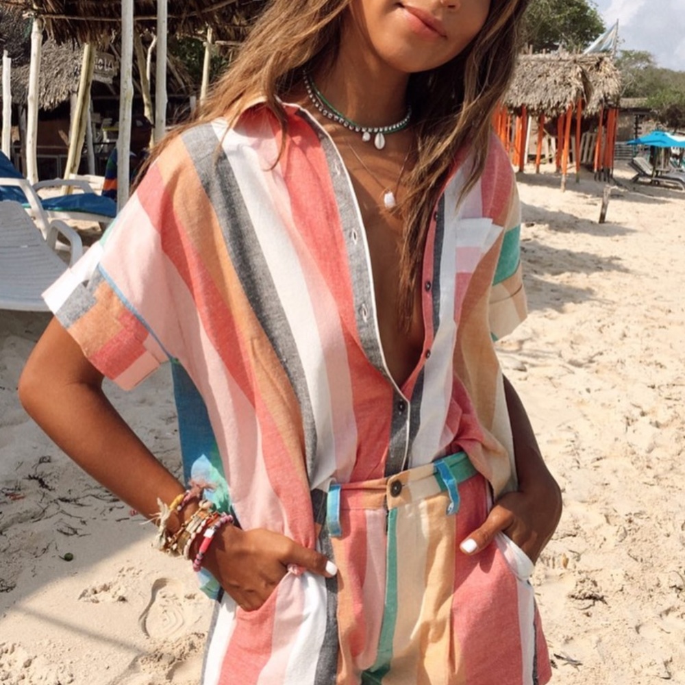 Billabong x sincerely Jules button up